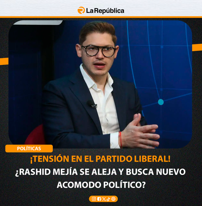 ¡TENSIÓN EN EL PARTIDO LIBERAL! ¿RASHID MEJÍA SE ALEJA Y BUSCA NUEVO ACOMODO POLÍTICO? - Cover Image